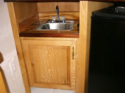 Under-bar sink