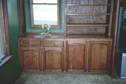 Arched top cabinet doors