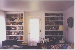 Poplar bookcases
