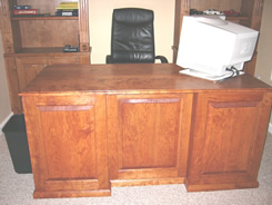 Cherry office desk