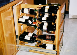 30-bottle wine rack