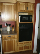 Oven & microwave cabinet
