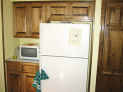 60" wide refrigerator alcove